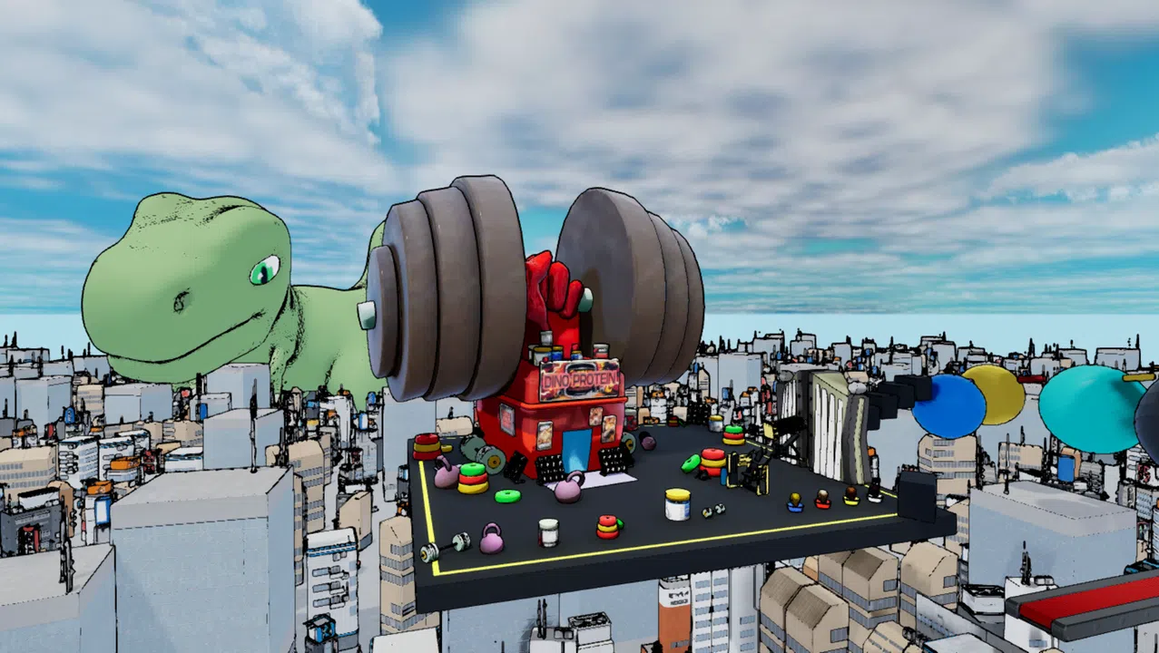 Flat Fat Fartfest Screenshot 1