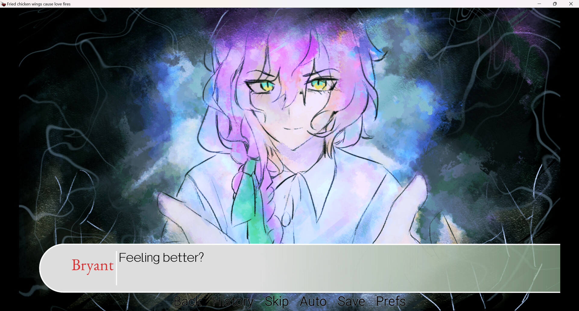 Fried chicken wings cause love fires Screenshot 0