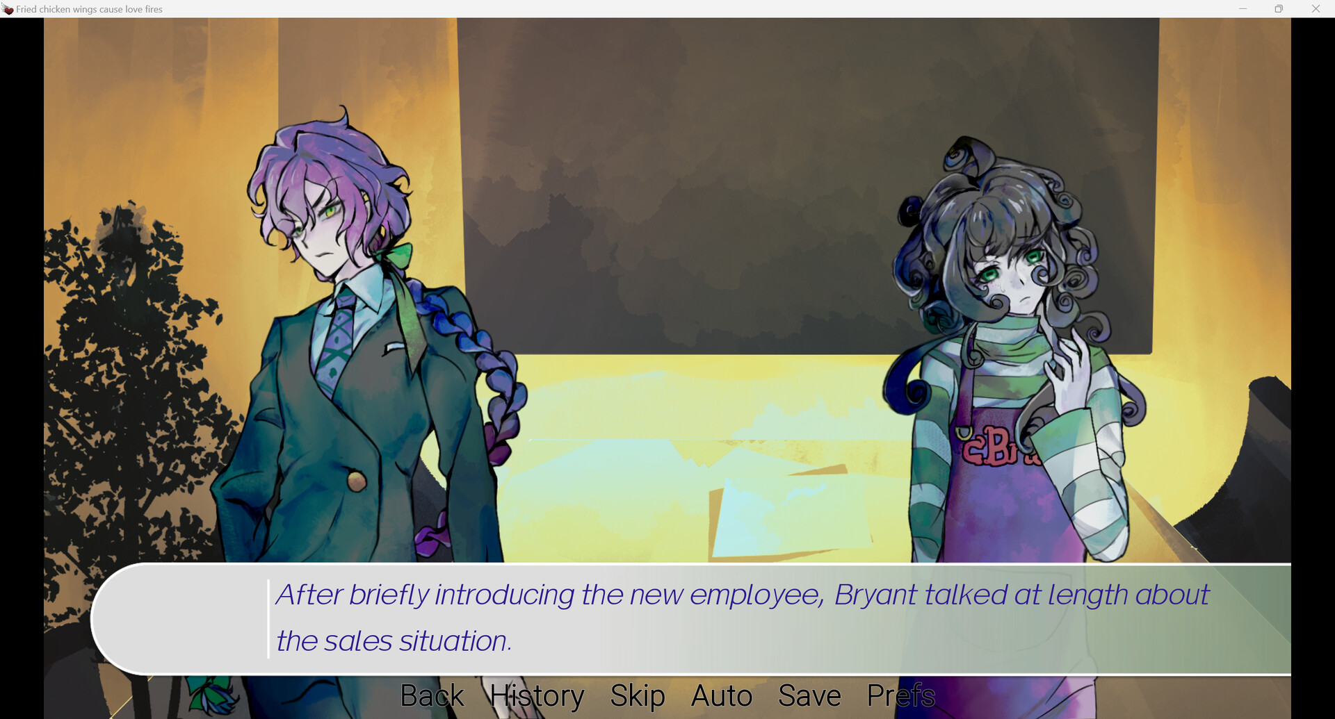 Fried chicken wings cause love fires Screenshot 8