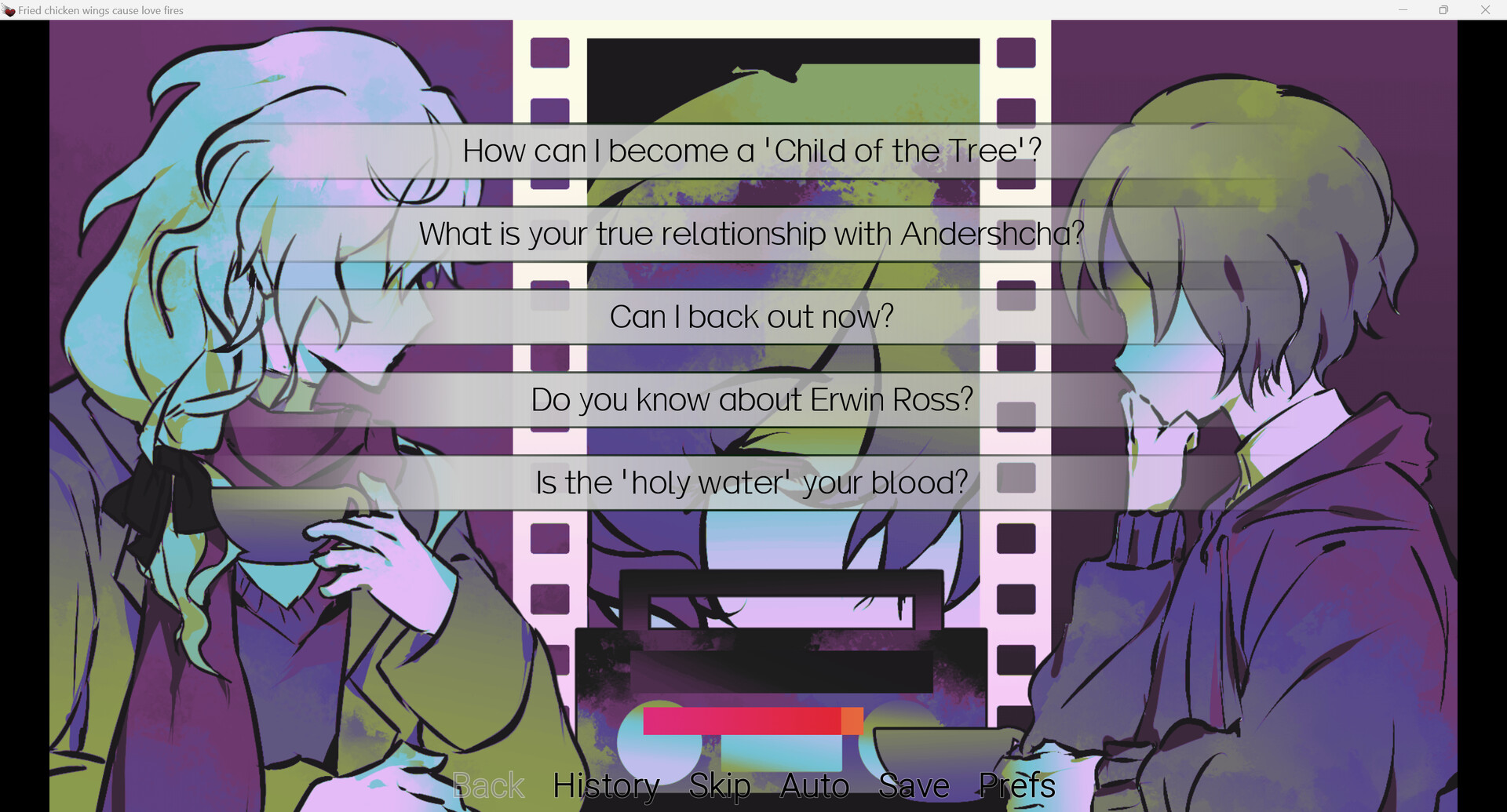 Fried chicken wings cause love fires Screenshot 5