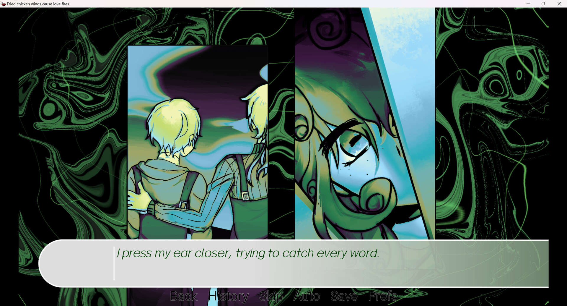 Fried chicken wings cause love fires Screenshot 2