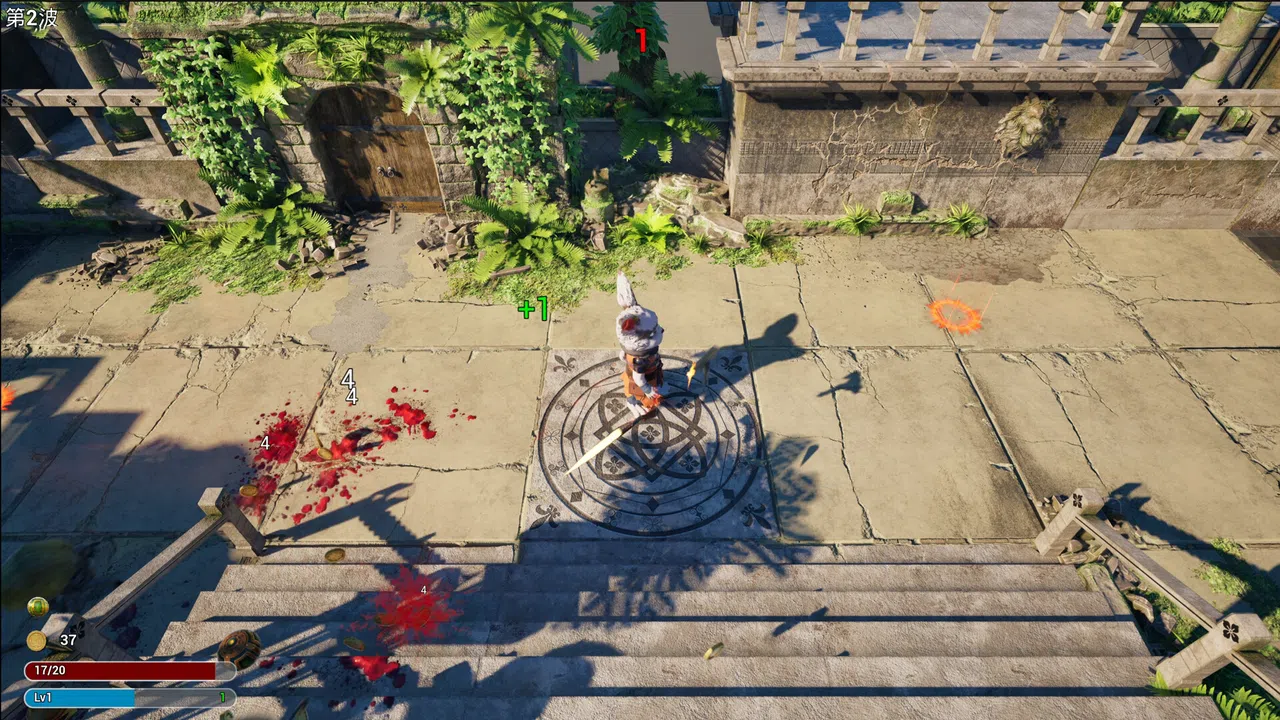 Miracle Heroes: Temporal Bounty Hunter Demo Screenshot 11