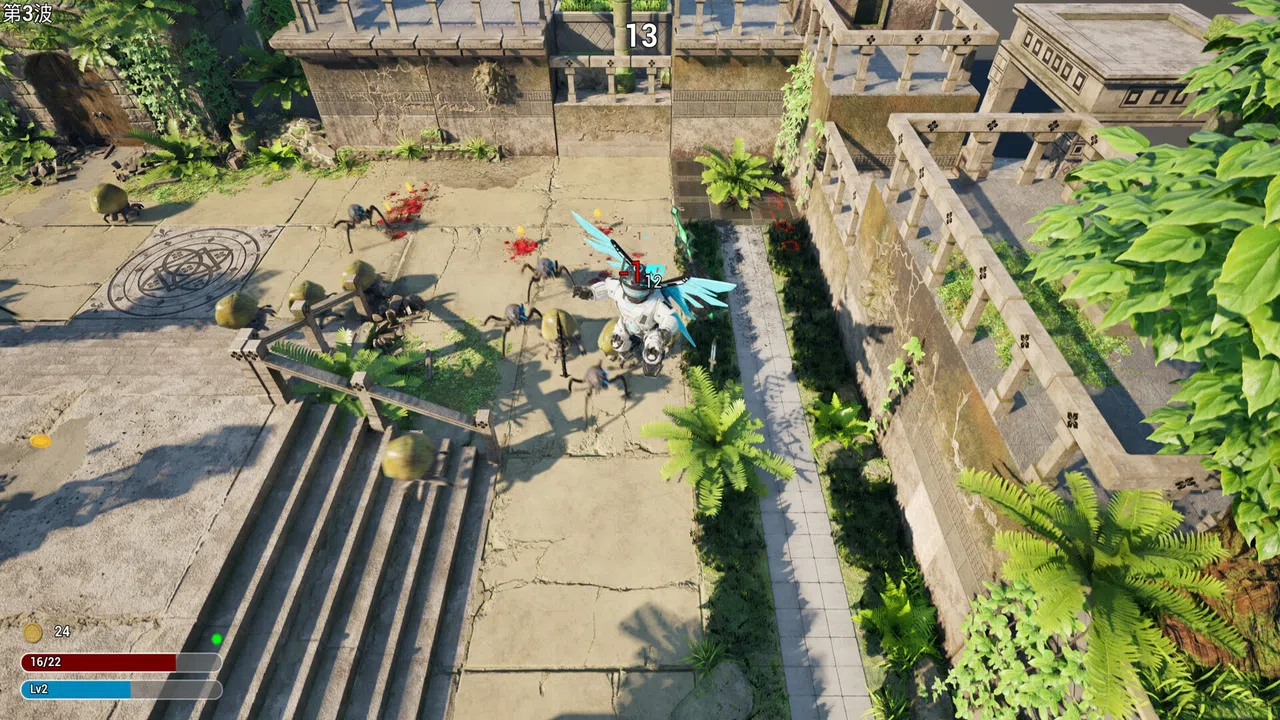 Miracle Heroes: Temporal Bounty Hunter Demo Screenshot 9
