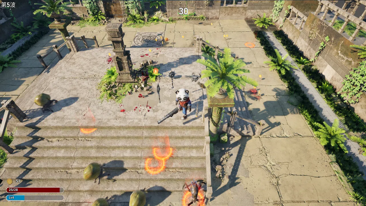Miracle Heroes: Temporal Bounty Hunter Demo Screenshot 10