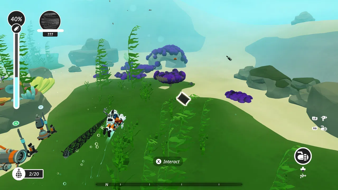 Cat Clean Ocean Demo Screenshot 0