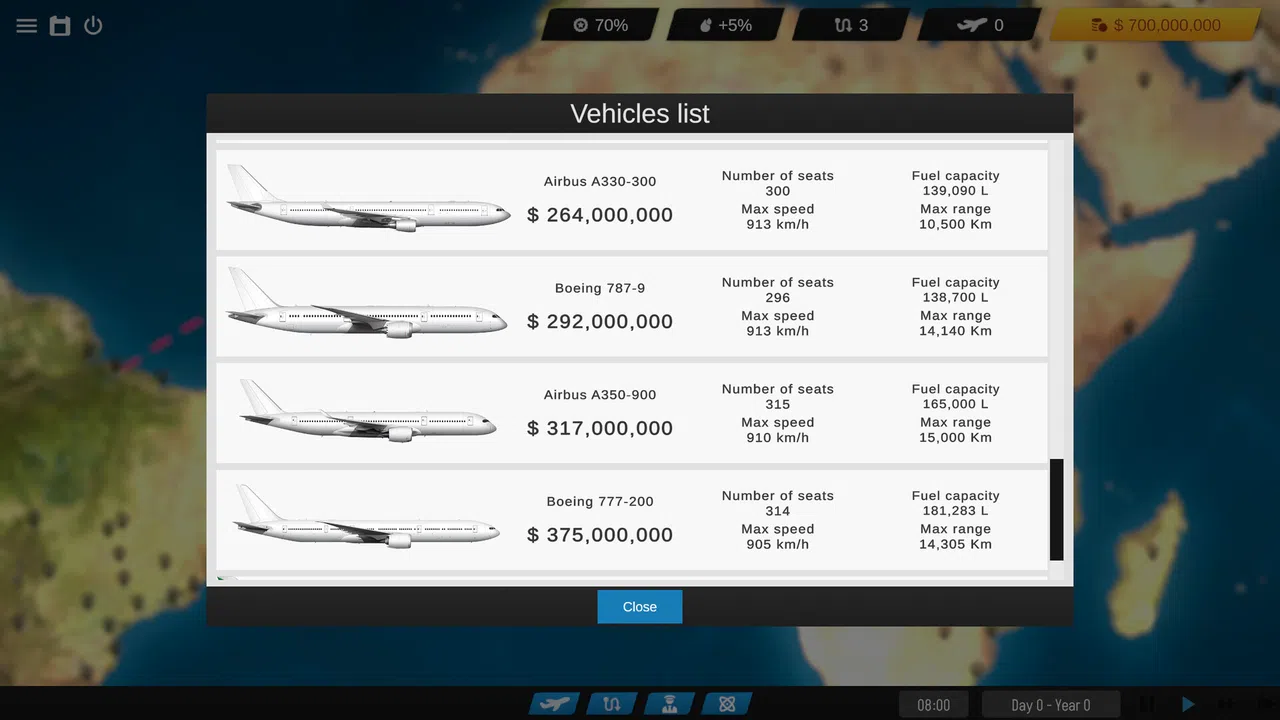 Super Airline Tycoon Screenshot 2