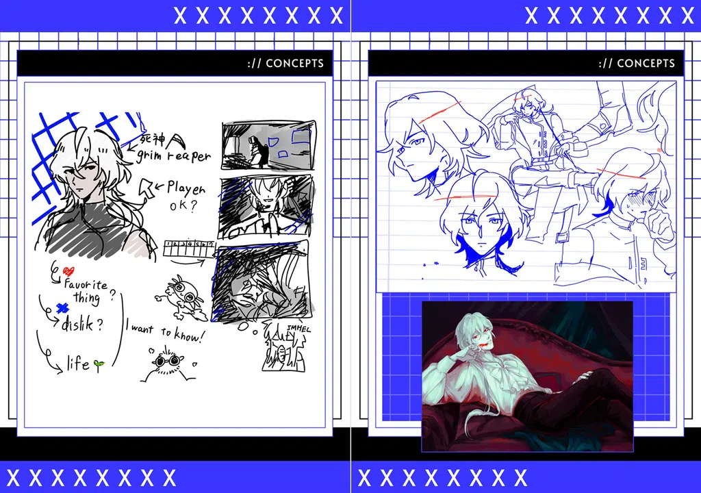 A Date with Death - Art and Guide Book Screenshot 1