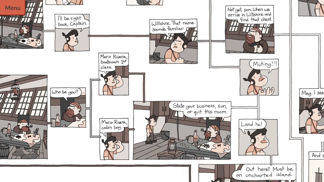 The Beyond: An Interactive Comic Book Screenshot 3