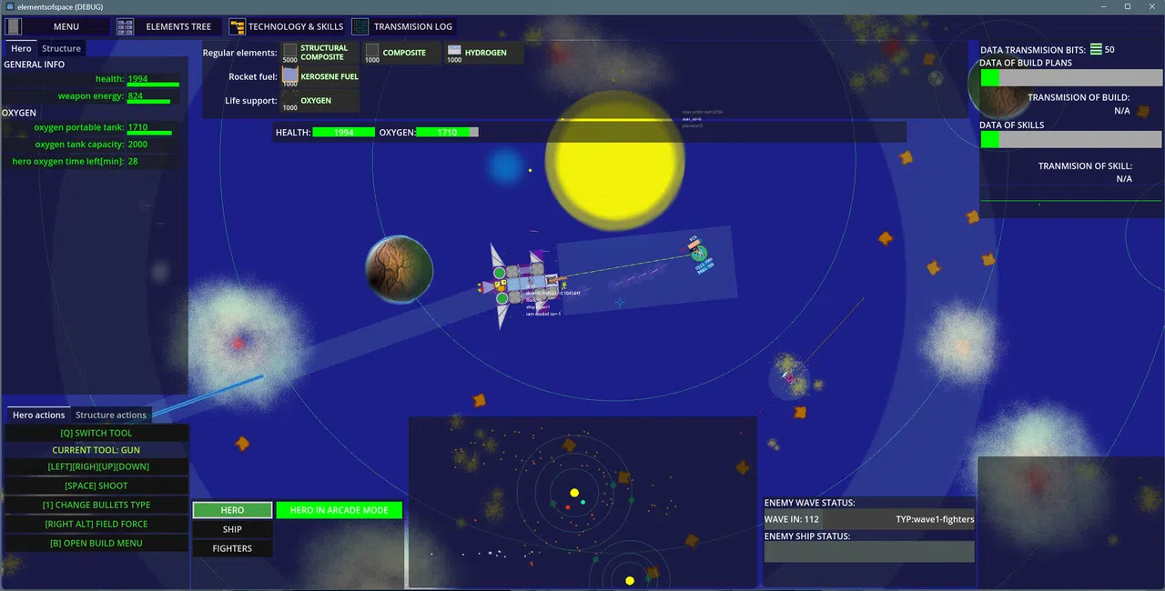 Off Course ELEMENTS of SPACE Screenshot 0