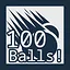 100 balls! icon