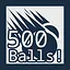 500 Balls Dropped! icon