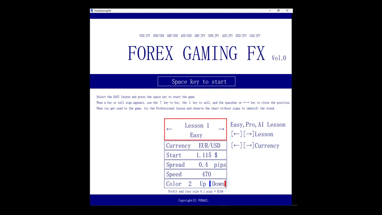 FOREX GAMING FX Screenshot 4