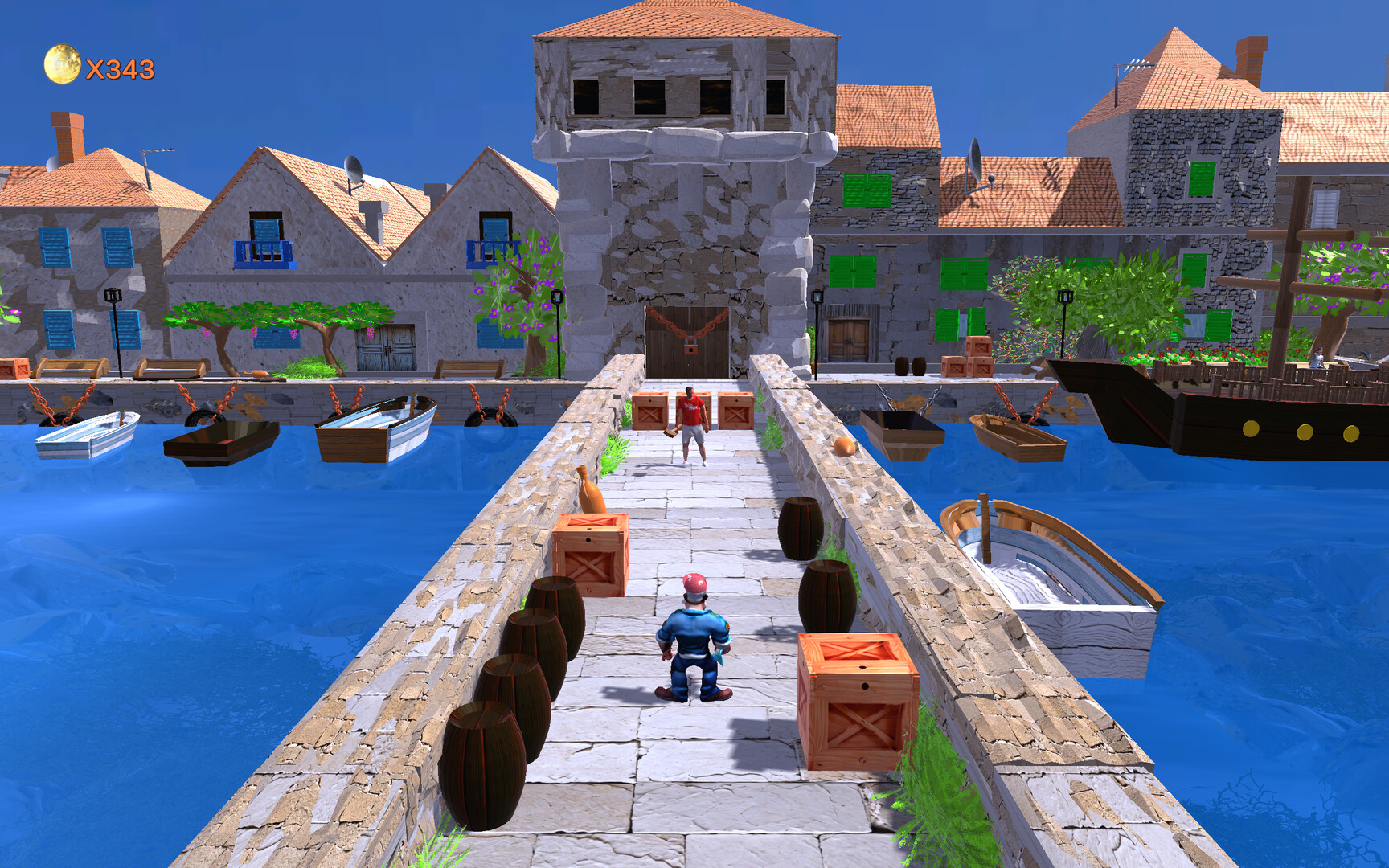 Sime Is Back 3D Old School Screenshot 1