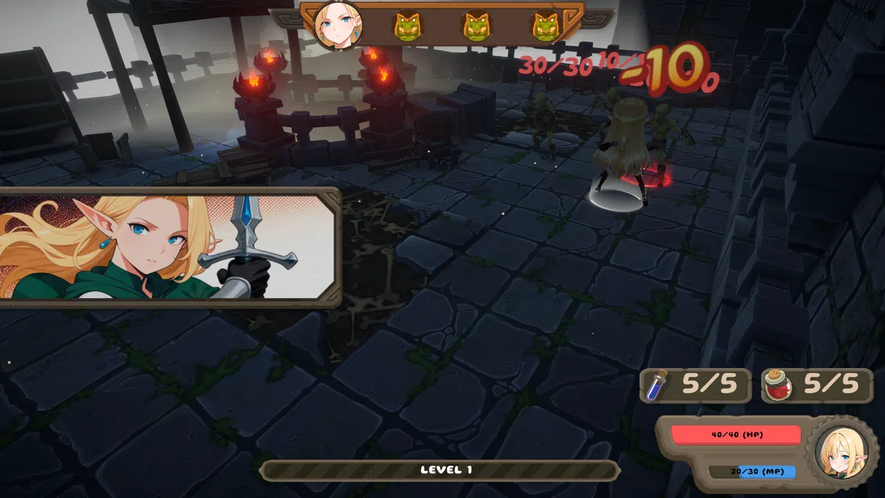 Elf Adventure: The Lost Castle Screenshot 6