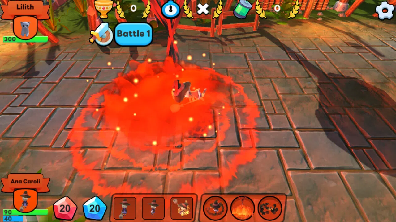 Little Witches vs Monsters Screenshot 0