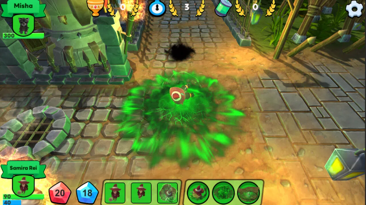 Little Witches vs Monsters Screenshot 1