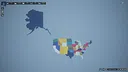 Simulator Countries - regions of USA Screenshot 1