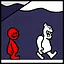 Still as a statue icon