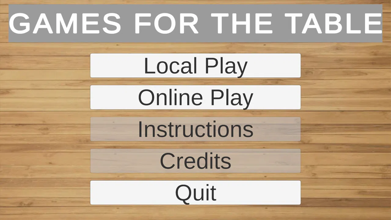 Games For The Table Screenshot 0