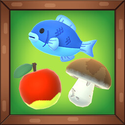 Apple, Mushroom, and Fish Debut icon