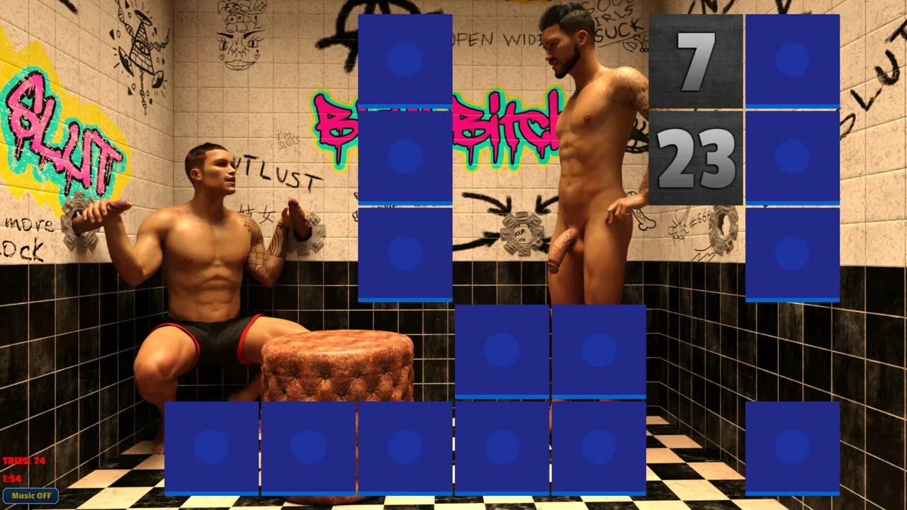 Sexy Memory Puzzle - Gay Gloryhole Screenshot 0