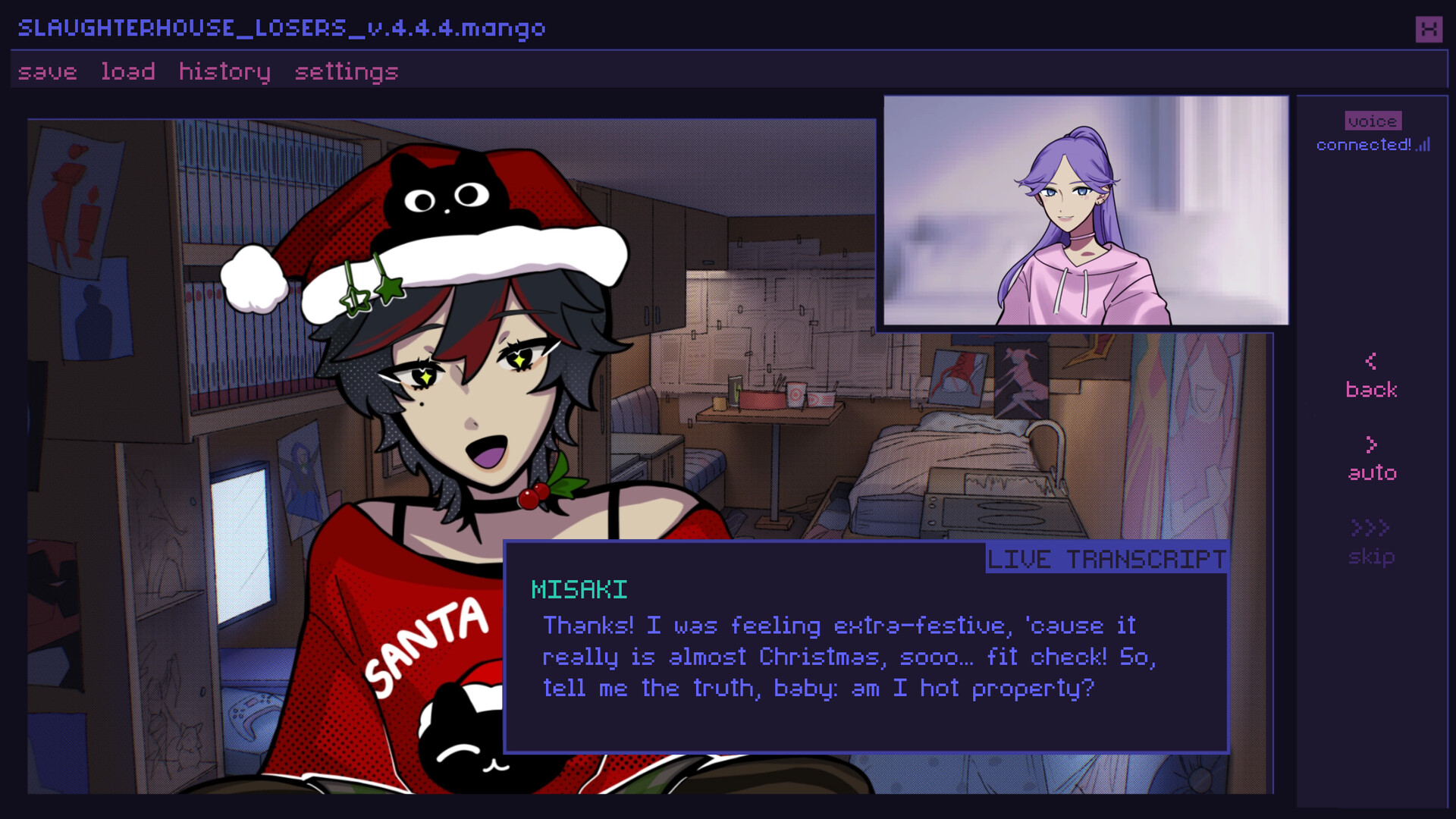 A Killer Chat! Christmas Screenshot 2
