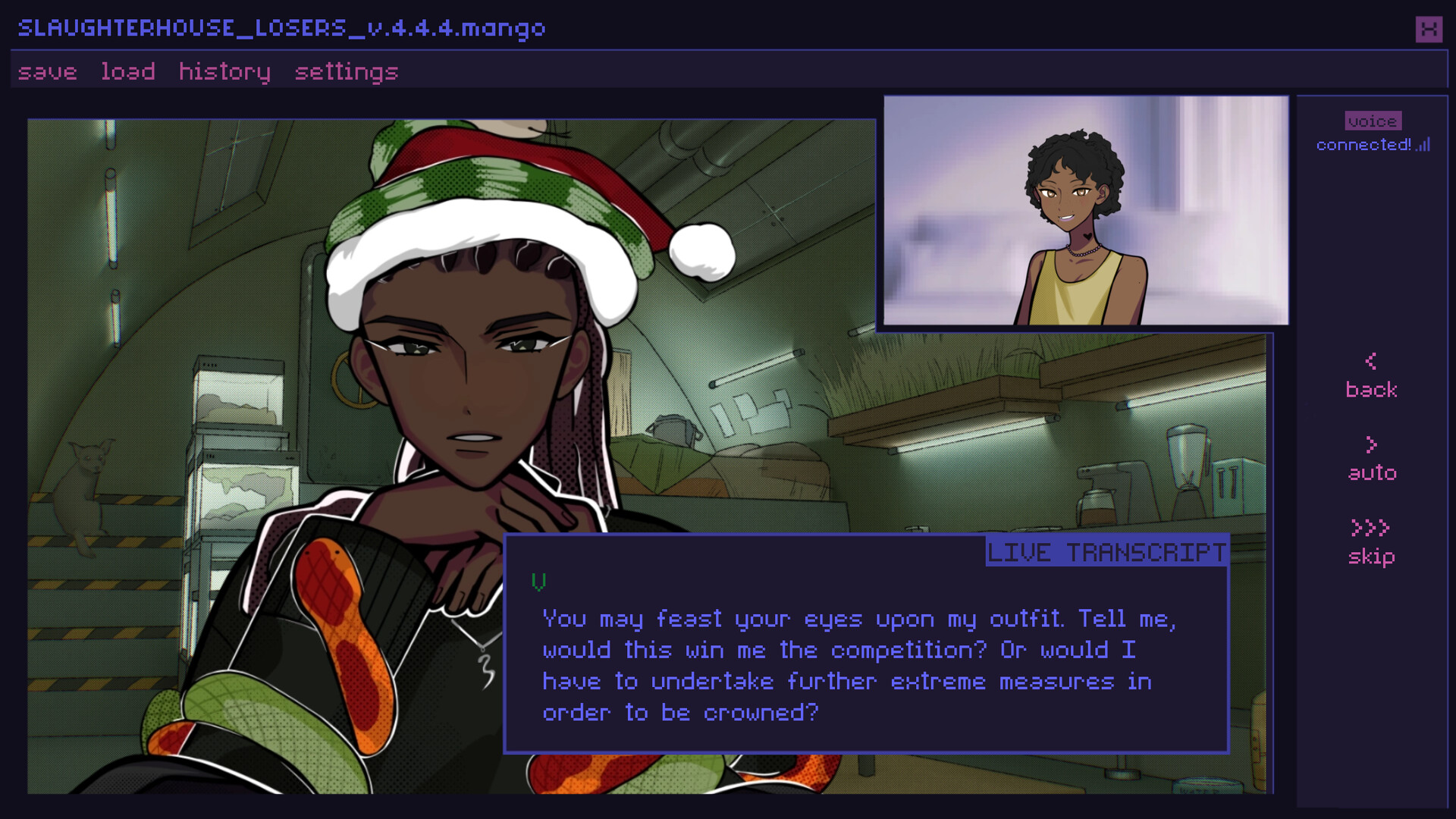 A Killer Chat! Christmas Screenshot 3