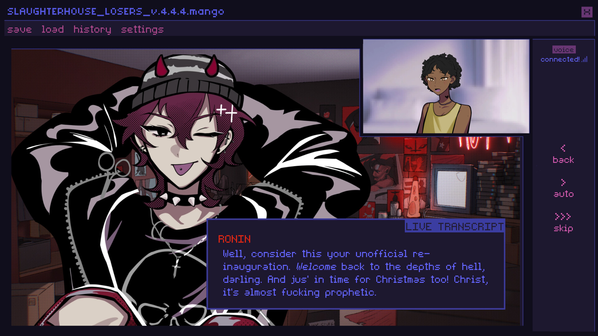 A Killer Chat! Christmas Screenshot 7