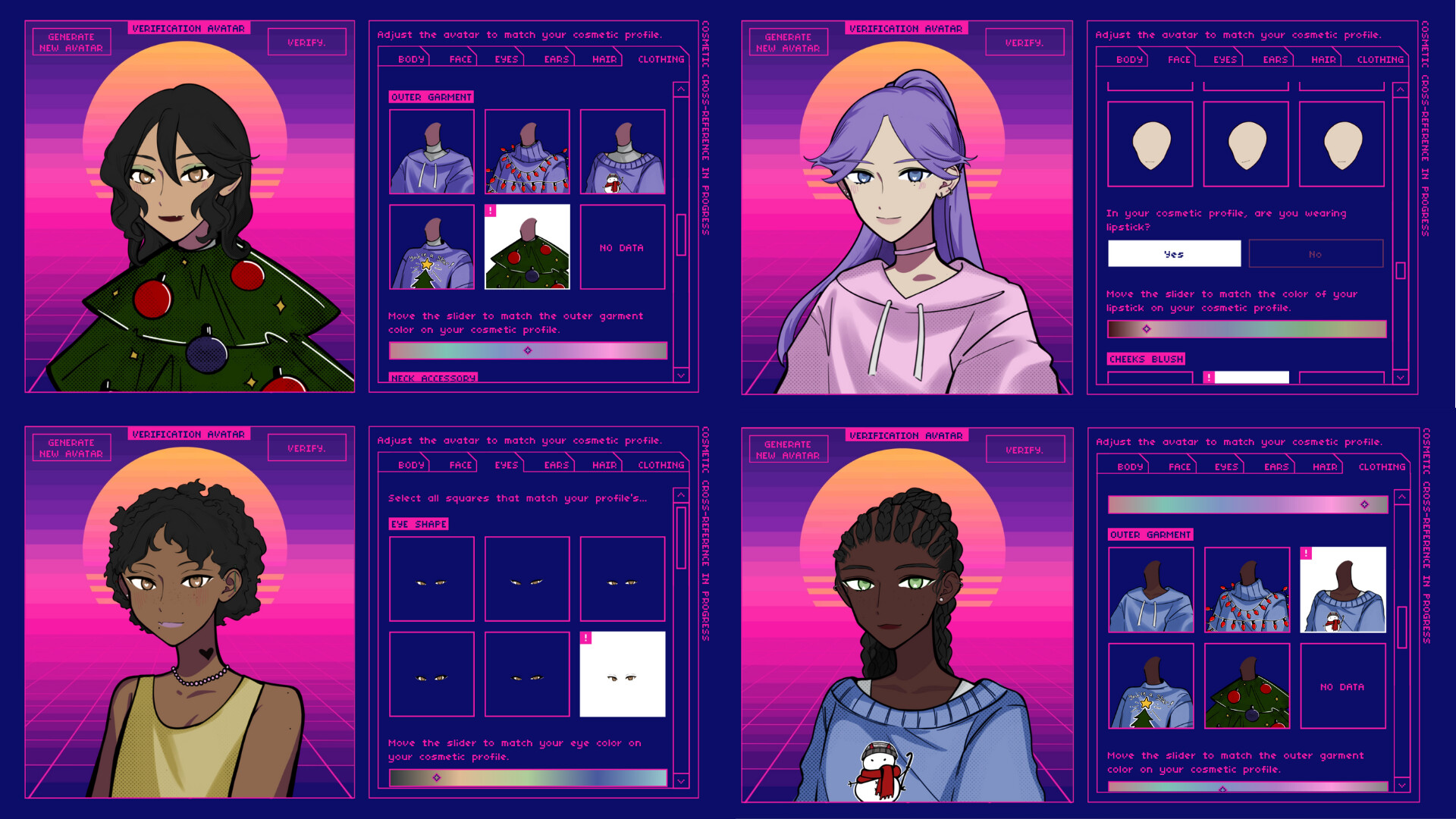 A Killer Chat! Christmas Screenshot 4