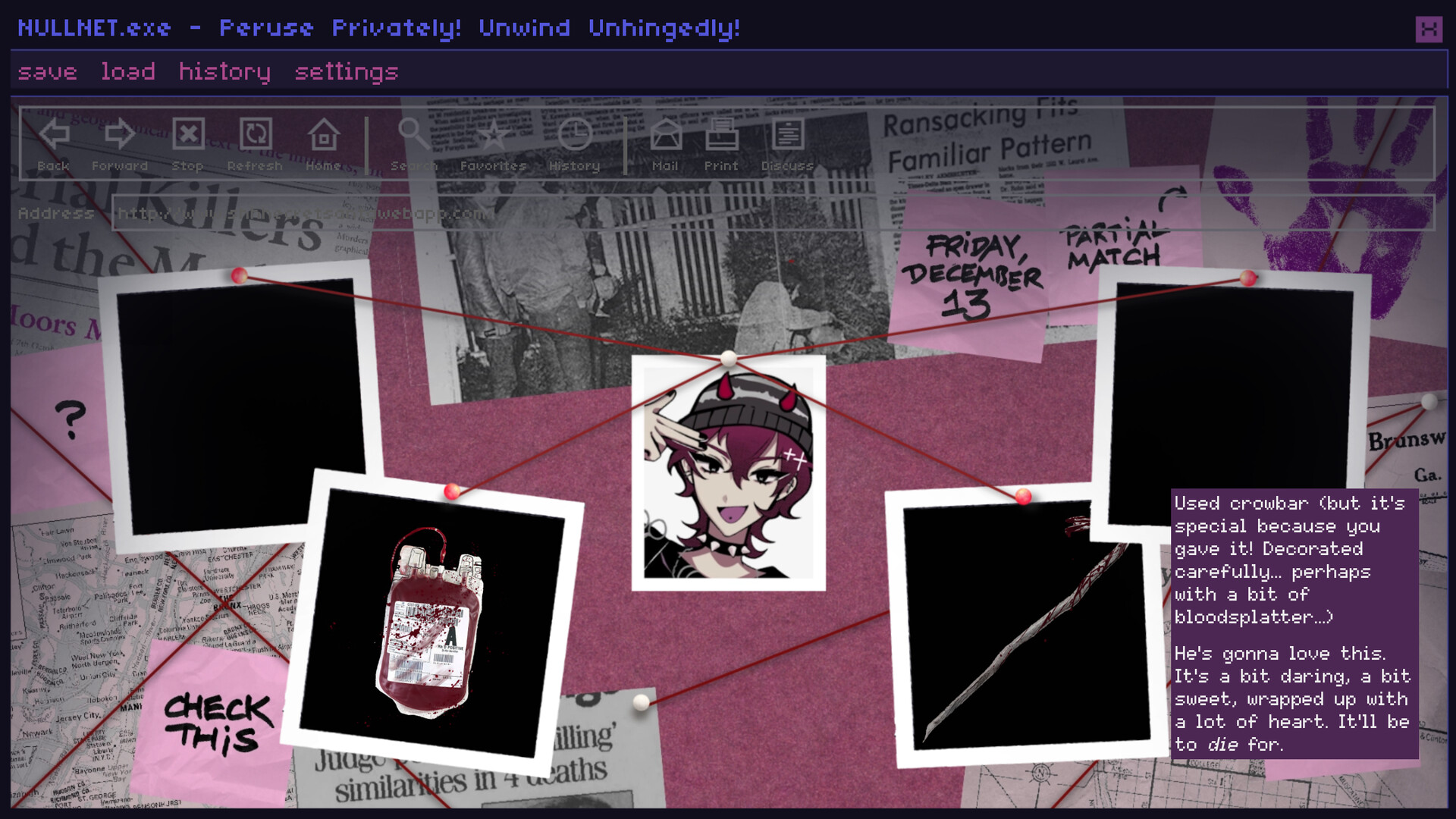 A Killer Chat! Christmas Screenshot 8