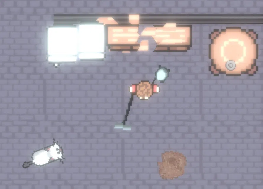 Late Night Cleaning Simulator Demo Screenshot 1