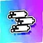 Shooting faster than light icon