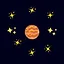 Vênus, entre as estrelas icon