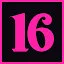 Level 16 icon