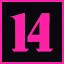 Level 14 icon