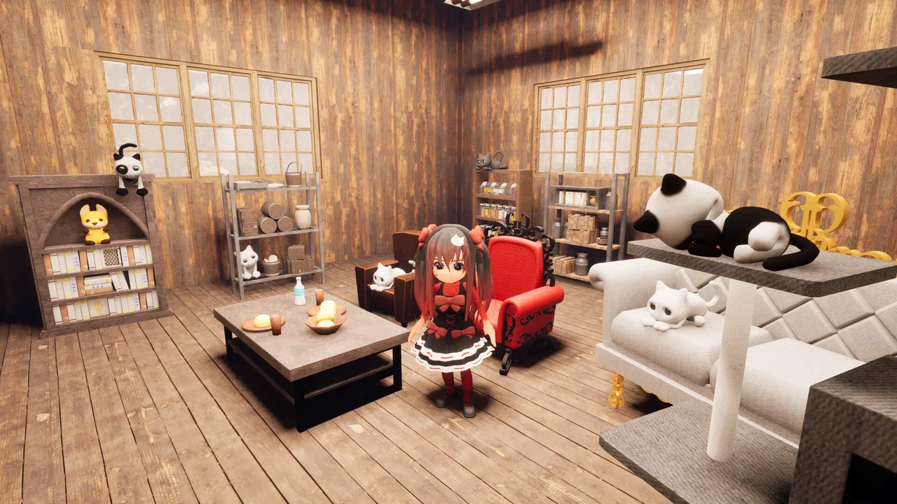 幽霊屋敷と猫の家 Screenshot 4