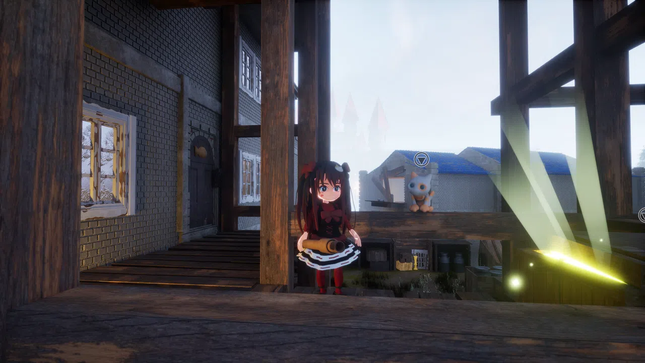 幽霊屋敷と猫の家 Screenshot 1