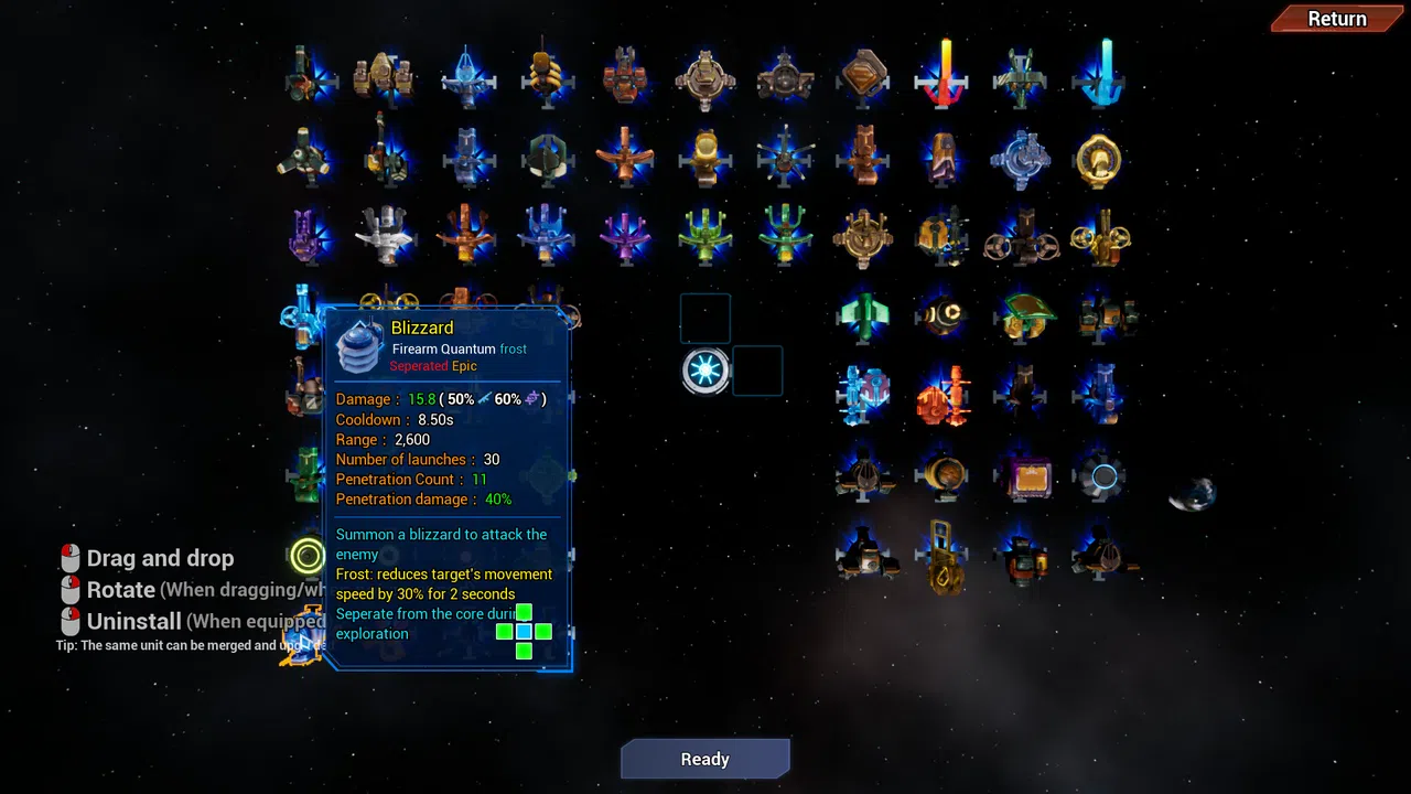 Space Will - Core Storm Screenshot 1