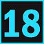 Level 18 icon