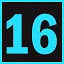 Level 16 icon