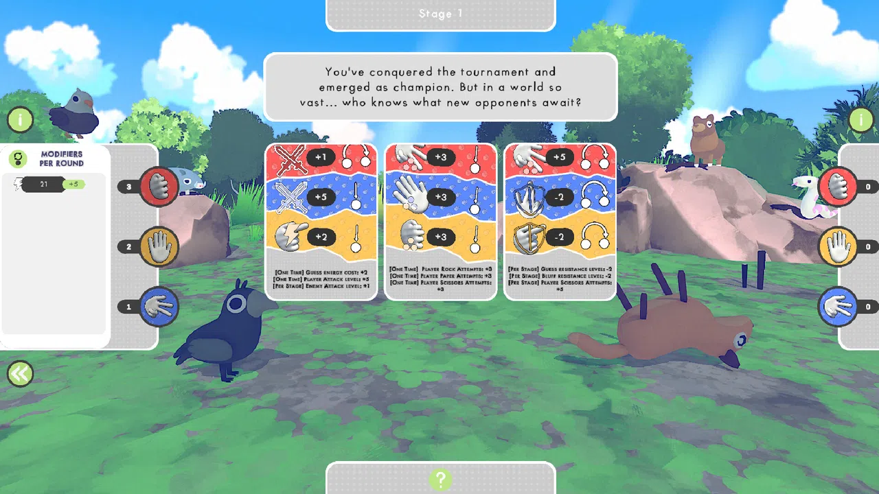 Beastly Tactics: Rock Paper Scissors Screenshot 3