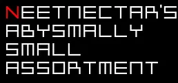 NEETNectar's Abysmally Small Assortment