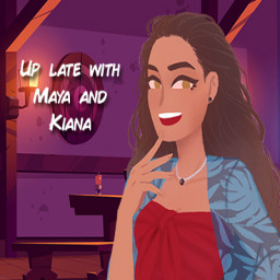 Up late with Maya and Kiana icon