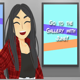 Go to the Gallery with June! icon