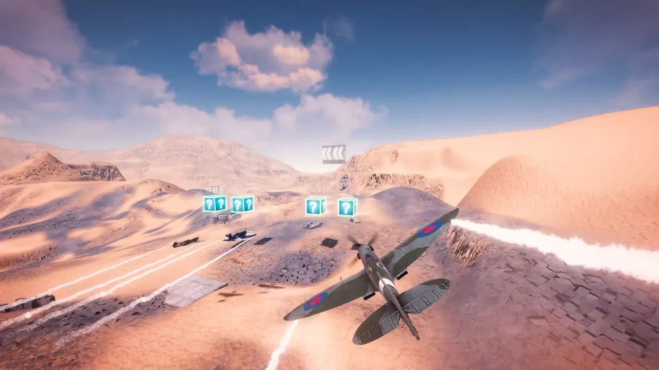 Sky Combat: WWII Warplane Races Screenshot 0