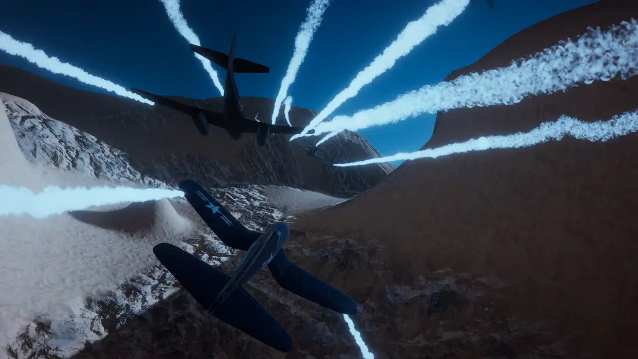 Sky Combat: WWII Warplane Races Screenshot 6