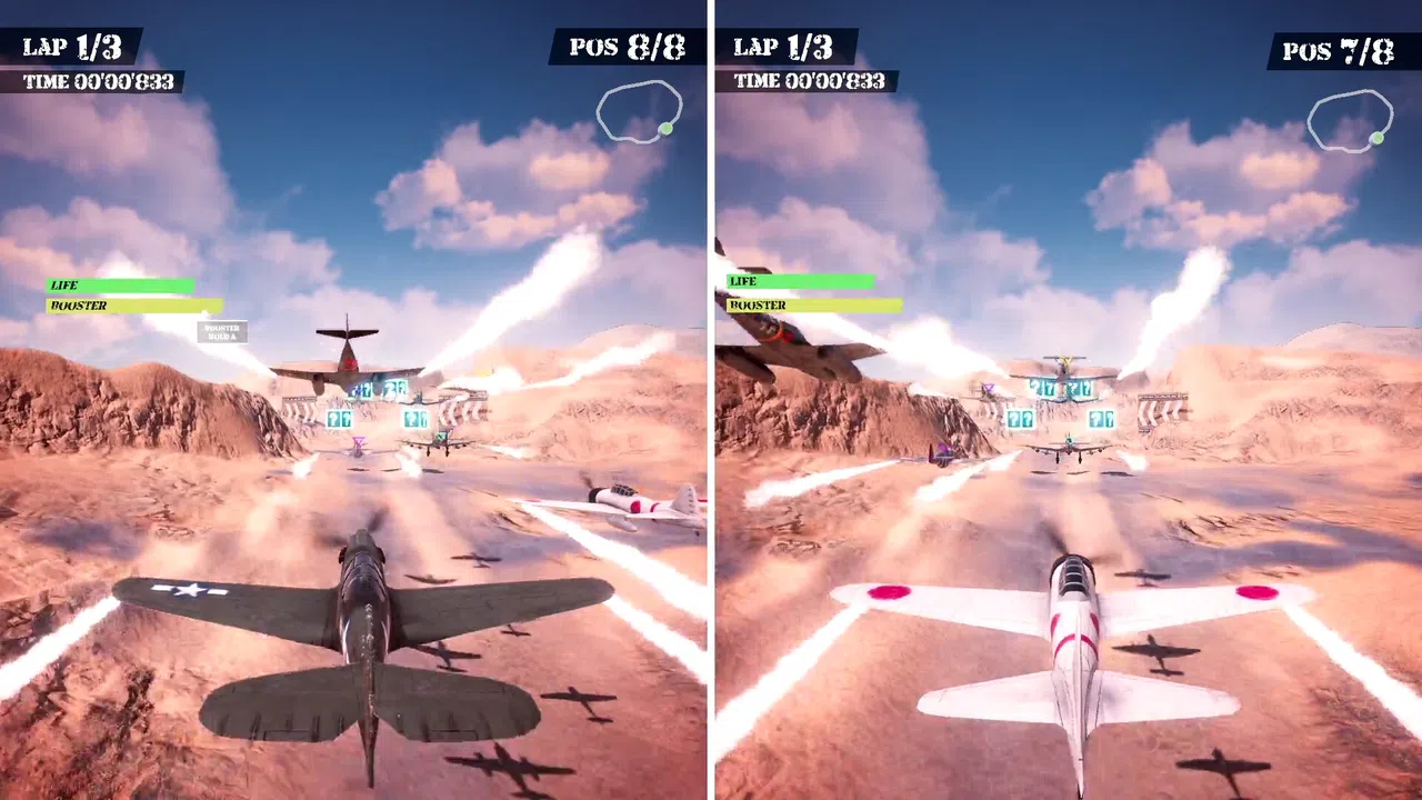 Sky Combat: WWII Warplane Races Screenshot 5
