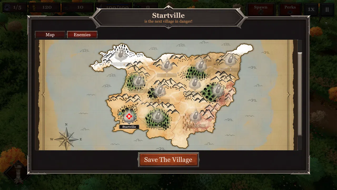 Save The Village - Tower Defense Screenshot 1