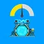 Mega speed icon