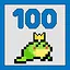 Jump 100 icon